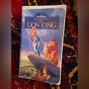 Lion King VHS